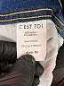 C'est Toi Blue Denim Shorts Size M - photo 4