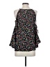 Laundry by Shelli Segal 100% Polyester Black 3/4 Sleeve Blouse Size S - photo 2