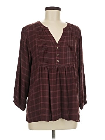 Wrangler Jeans Co 3/4 Sleeve Blouse (view 1)