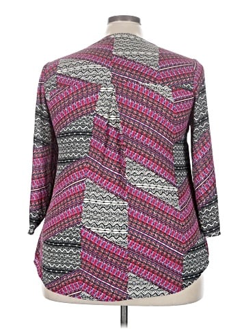 Gibson Latimer 3/4 Sleeve Blouse (view 2)