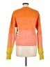 Free People Color Block Orange Pullover Sweater Size M - photo 2