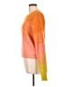 Free People Color Block Orange Pullover Sweater Size M - photo 5