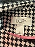Ann Taylor LOFT Houndstooth Ivory Coat Size 0 - photo 6