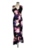 Long Tall Sally Floral Black Cocktail Dress Size 10 - photo 1