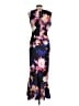 Long Tall Sally Floral Black Cocktail Dress Size 10 - photo 2