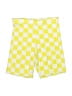 Forever 21 Checkered-gingham Yellow Board Shorts Size S - photo 1