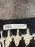 Zara Houndstooth Black Pullover Sweater Size L - photo 7