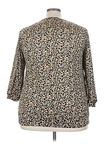 Notations 3/4 Sleeve Blouse (view 2)