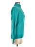 Foxcroft 100% Cotton Teal Turtleneck Sweater Size M - photo 4