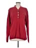 Talbots 100% Cotton Red Pullover Sweater Size Med Petite - photo 1