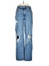 Old Navy Hearts Blue Jeans Size 6 - photo 1
