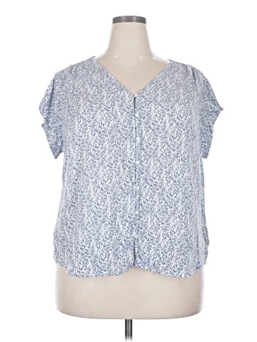 Liz Claiborne Short Sleeve Blouse (view 1)