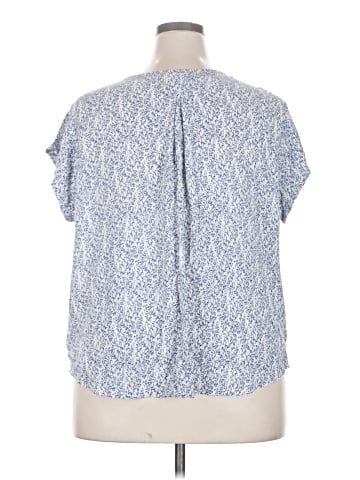 Liz Claiborne Short Sleeve Blouse (view 2)