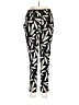 Bear Dance Print Black Casual Pants Size L - photo 2