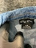 City Chic 100% Cotton Blue Denim Jacket Size 16 Plus (S) - photo 6