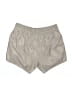 Athleta 100% Polyester Metallic Silver Athletic Shorts Size S - photo 2