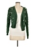 Mighty Fine 100% Polyester Green Cardigan Size M - photo 1