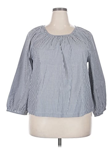 J.Crew Factory Store 3/4 Sleeve Blouse (view 1)