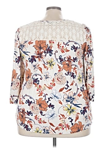 Daniel Rainn 3/4 Sleeve Blouse (view 2)