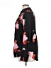 Who What Wear 100% Polyester Floral Black Long Sleeve Blouse Size XL - photo 5