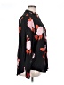 Who What Wear 100% Polyester Floral Black Long Sleeve Blouse Size XL - photo 4