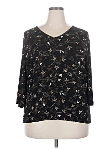 Briggs New York 3/4 Sleeve Top (view 1)
