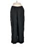 Flax 100% Linen Solid Black Linen Pants Size (M) - photo 1