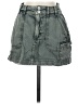 Roxy 100% Cotton Gray Denim Skirt Size S - photo 1