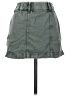 Roxy 100% Cotton Gray Denim Skirt Size S - photo 2