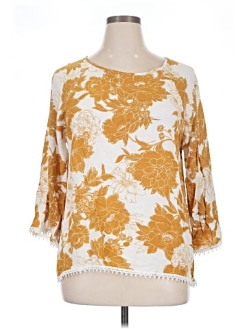 Papermoon 3/4 Sleeve Blouse (view 1)