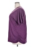 Unbranded Purple Short Sleeve Top Size 2X - photo 5