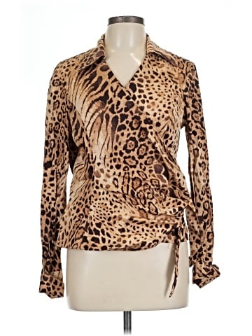 Jones New York Signature Long Sleeve Blouse (view 1)