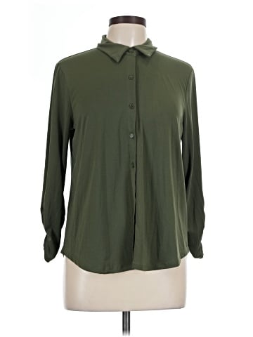 Cable & Gauge Long Sleeve Blouse (view 1)