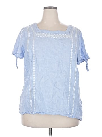 Talbots Short Sleeve Blouse (view 1)