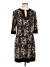 Lily Graphic Black Casual Dress Size LgEstimated - photo 1