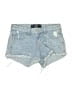 Hollister Blue Denim Shorts Size 3 - photo 1