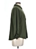 Cable & Gauge Green Long Sleeve Blouse Size L - photo 4