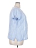 Talbots 100% Linen Blue Short Sleeve Blouse Size 2X - photo 4