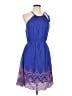 Papermoon Paisley Blue Casual Dress Size L - photo 1