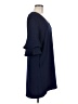 Lush Chevron-herringbone Blue Casual Dress Size M - photo 4