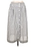 Pykettes Stripes Gray Casual Skirt Size 30Estimated - photo 1