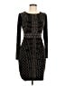 Aqua Tweed Black Cocktail Dress Size 8 - photo 1