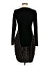 Aqua Tweed Black Cocktail Dress Size 8 - photo 2