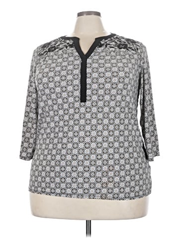 DressBarn 3/4 Sleeve Top (view 2)