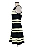 A.L.C. Stripes Black Casual Dress Size M - photo 5