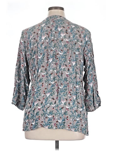 Coldwater Creek 3/4 Sleeve Blouse (view 2)