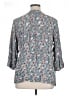 Coldwater Creek Teal 3/4 Sleeve Blouse Size 1X - photo 2