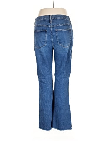 Madewell Tall Kick Out Crop Jeans in Brinton Wash: Raw-Hem Edition (view 2)