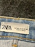 Zara Hearts Blue Jeans Size 6 - photo 4