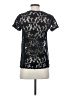 Hi-Line Black Short Sleeve Top Size XS - photo 2